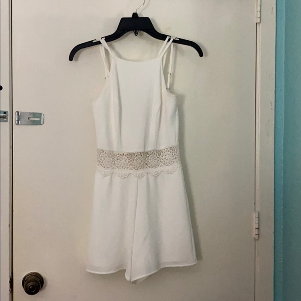 white romper
